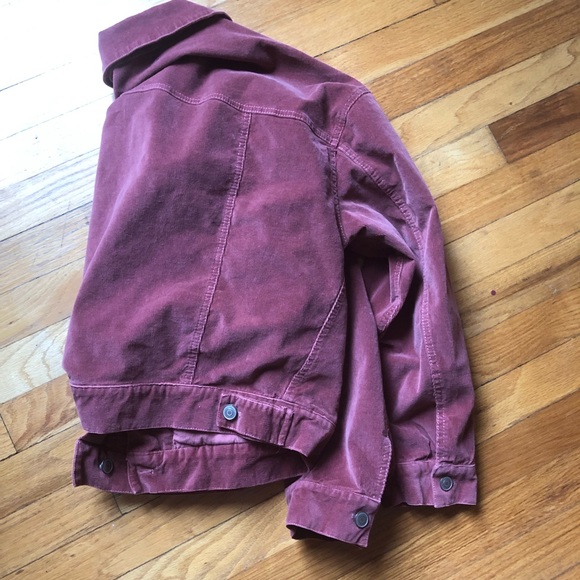 Dusty Rose Corduroy Jacket - Picture 3 of 5